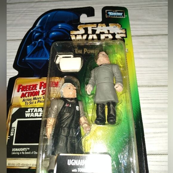 Star Wars Power of the Force Ugnaughts Freeze Frame Vintage 1998 Kenner New - Picture 4 of 9